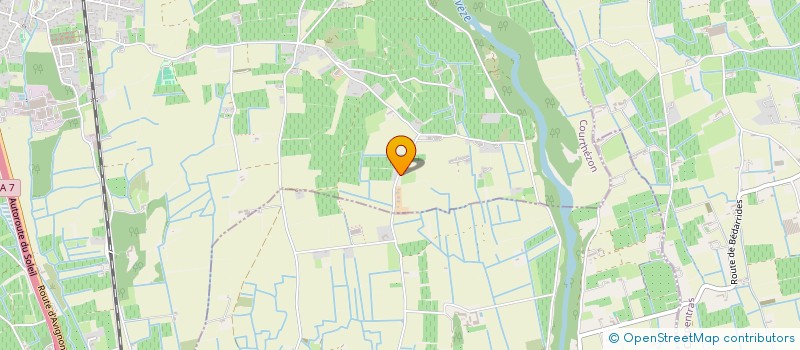 localisation de l'entreprise LES TOUNING  COURTHEZON