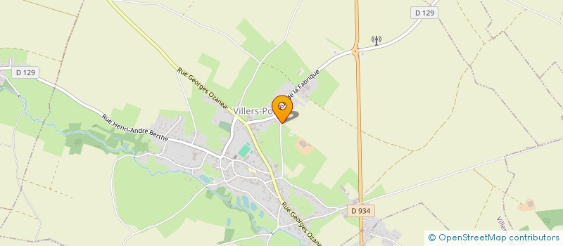 localisation de l'entreprise LES TOURELLES  VILLERS-POL