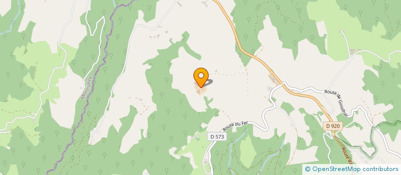 localisation de l'entreprise LES TOURENSOL  LE FEL