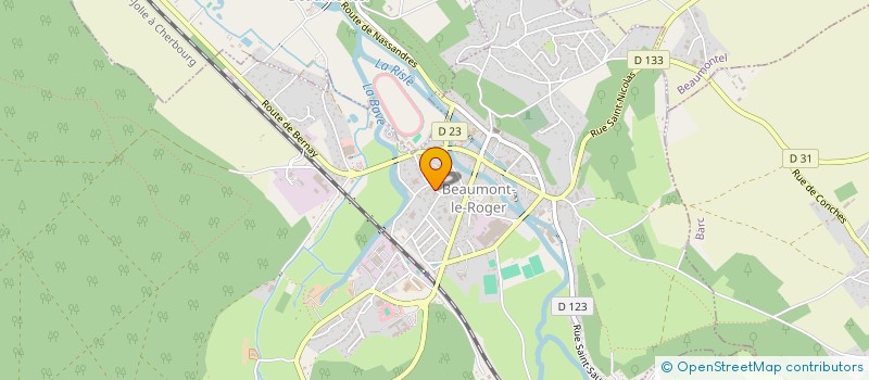 localisation de l'entreprise LES TOURISTES  BEAUMONT-LE-ROGER