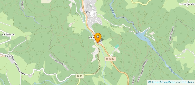 localisation de l'entreprise LES TOURISTES CHEZ LE NORMAND  LE BESSAT