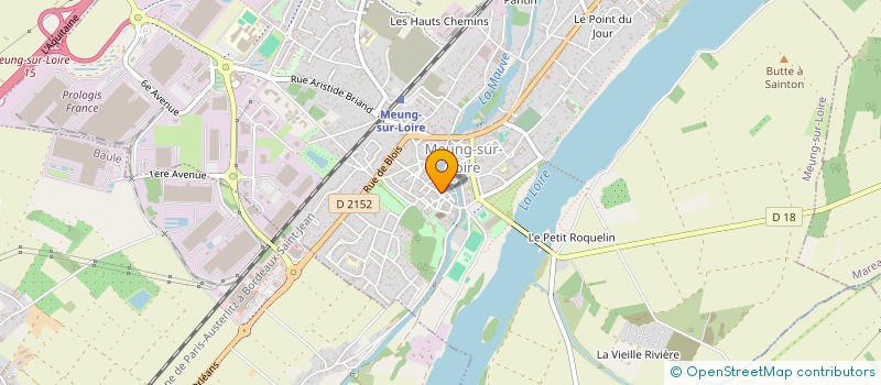 localisation de l'entreprise LES TOURNE SOLS à MEUNG-SUR-LOIRE