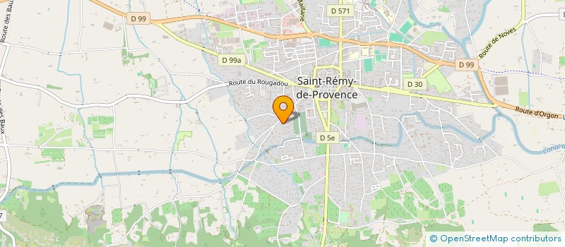 localisation de l'entreprise LES TOURTERELLES  SAINT-REMY-DE-PROVENCE