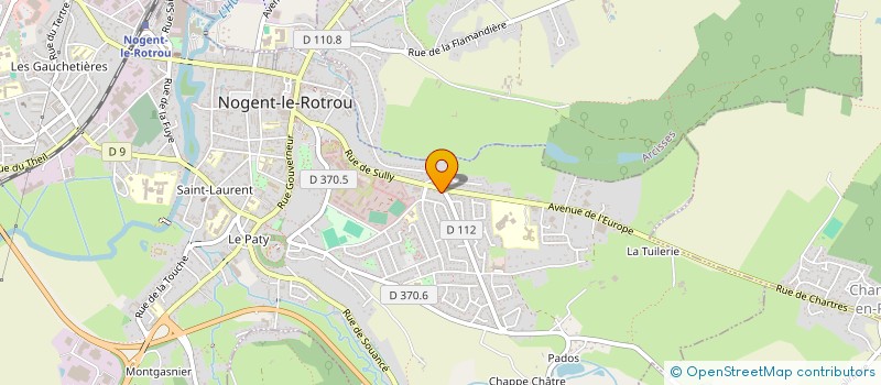 localisation de l'entreprise LES TRACEUSES CIE à NOGENT-LE-ROTROU