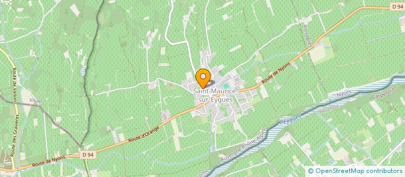 localisation de l'entreprise LES TRAILLES  SAINT-MAURICE-SUR-EYGUES