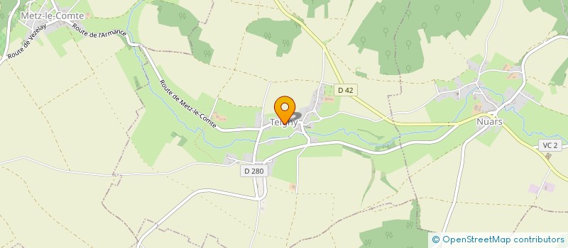 localisation de l'entreprise LES TRAINIAUX DU COIN à AMAZY