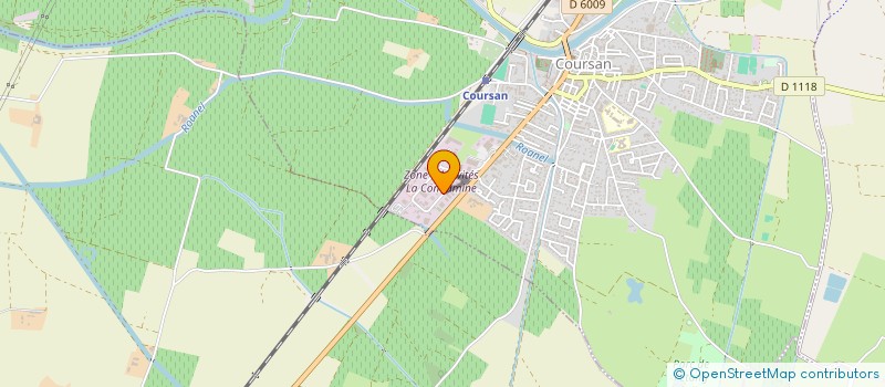 localisation de l'entreprise LES TRAITEURS D'OCCITANIE  COURSAN