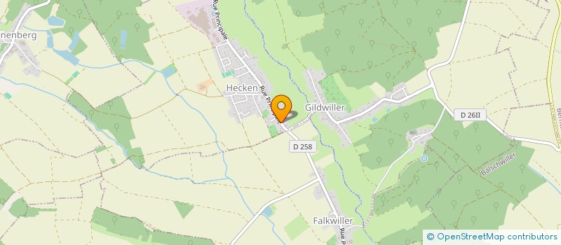 localisation de l'entreprise LES TRANCHEES OUBLIEES  MERTZEN