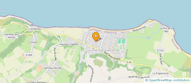 localisation de l'entreprise LES TRANSATS SUR LE SABLE  LA HAGUE