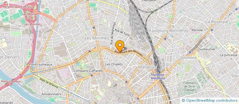 localisation de l'entreprise LES TRANSPARENTS à TOULOUSE