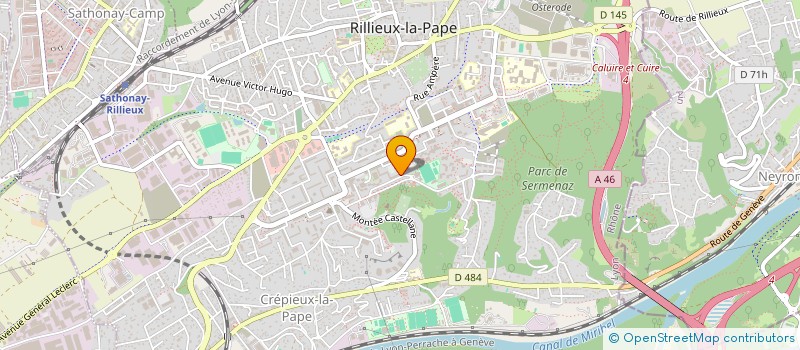 localisation de l'entreprise LES TRANSPORTEURS LYONNAIS  PARIS