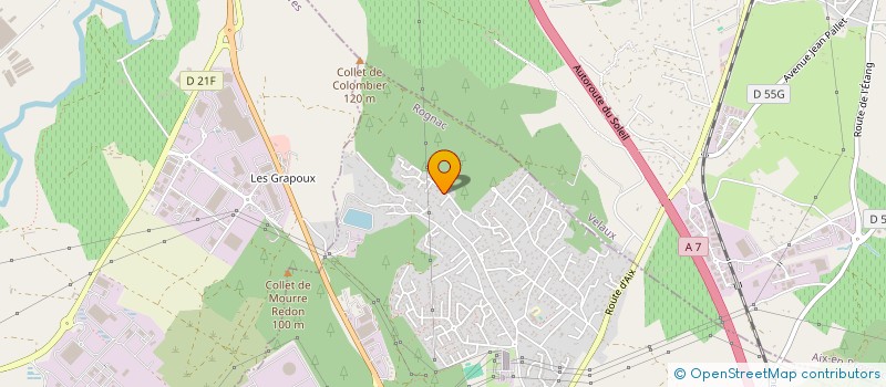 localisation de l'entreprise LES TRANSPORTS AMIS  ROGNAC