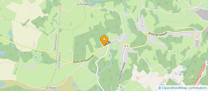 localisation de l'entreprise LES TRANSPORTS DU TAMBOUR à SAINT-NABORD