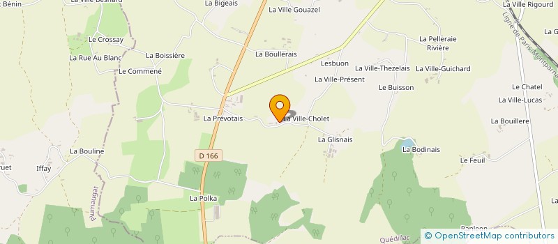 localisation de l'entreprise LES TRANSPORTS GERARD MOISAN à QUEDILLAC