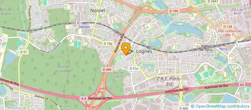 localisation de l'entreprise LES TRANSPORTS LOGNOTS à LOGNES