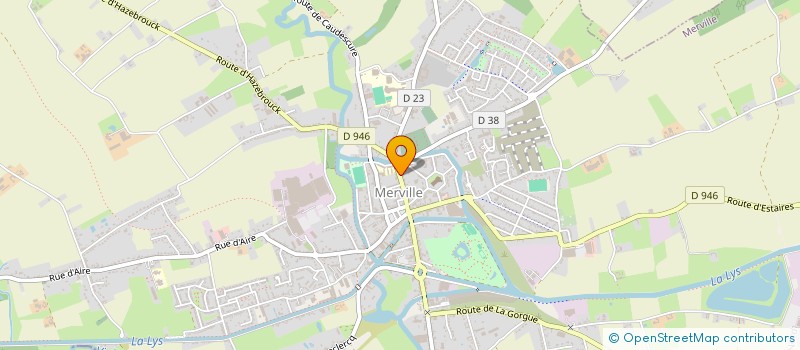 localisation de l'entreprise LES TRANSPORTS SAELENS SAFRA à MERVILLE