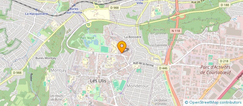 localisation de l'entreprise LES TRAVAUX DU COEUR ET DE L'ESPOIR à BEZONS