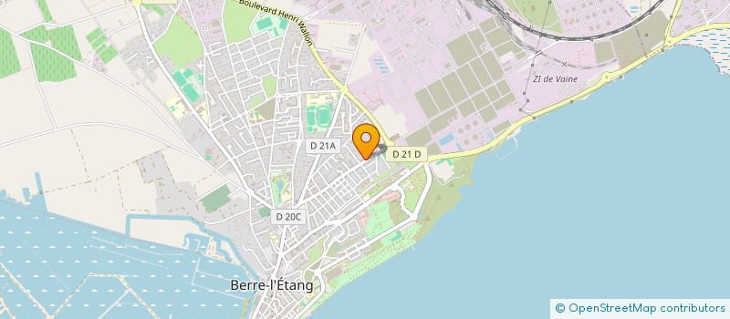 localisation de l'entreprise LES TRAVAUX DU SOLEIL  BERRE-L'ETANG