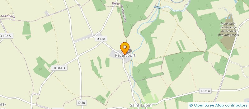 localisation de l'entreprise LES TRAVERSANTES à REVERCOURT