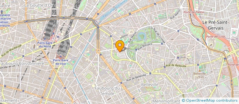 localisation de l'entreprise LES TRAVERSEES ECLECTIQUES  PARIS