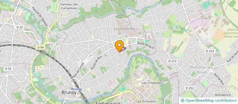 localisation de l'entreprise LES TREPIEDS à AILLANT-SUR-MILLERON