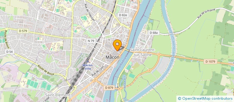 localisation de l'entreprise LES TRESORS D'ALBA à MACON