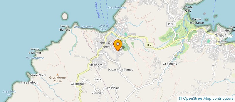 localisation de l'entreprise LES TRESORS D'HARLAU à LES TROIS-ILETS