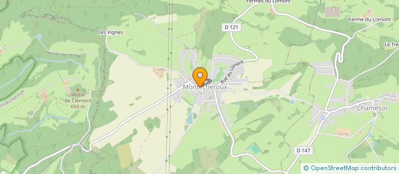 localisation de l'entreprise LES TRESORS DE CHRISTIAN  VAUFREY