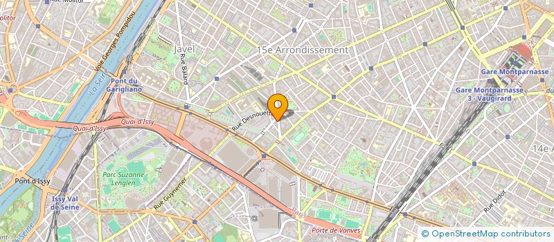 localisation de l'entreprise LES TRESORS DE LEA  PARIS