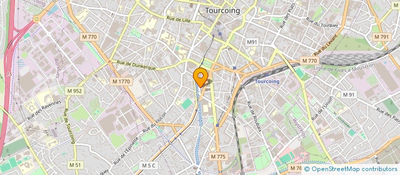 localisation de l'entreprise LES TRESORS DE ZELIA à TOURCOING