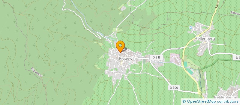 localisation de l'entreprise LES TRESORS DU DOLDER à RIQUEWIHR