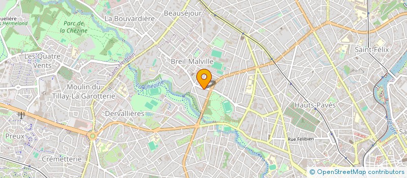 localisation de l'entreprise LES TRESORS PARTAGES à NANTES