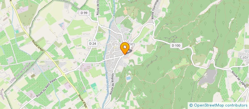 localisation de l'entreprise LES TRETAUX DE LAGNES  LAGNES