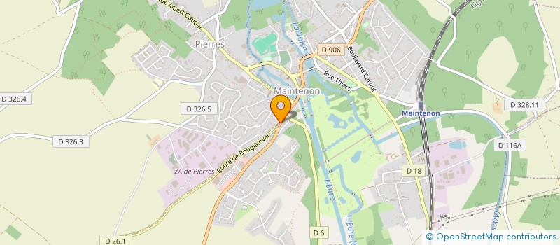 localisation de l'entreprise LES TRETEAUX LYRIQUES à PIERRES