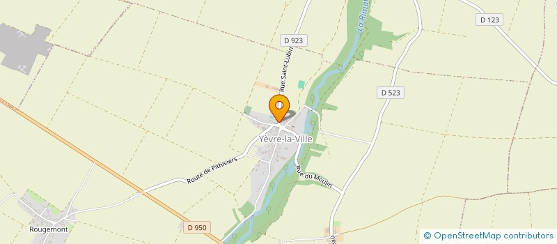 localisation de l'entreprise LES TRIBARDEURS  YEVRE-LA-VILLE