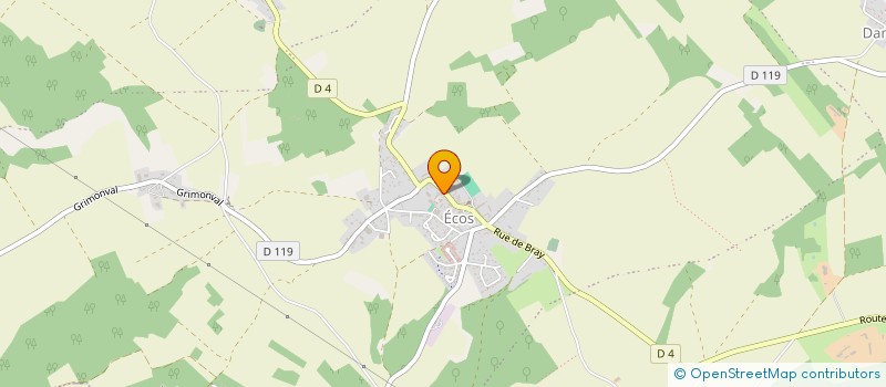 localisation de l'entreprise LES TRICOPINES DU VEXIN  VEXIN-SUR-EPTE