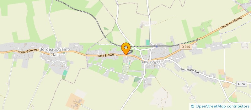 localisation de l'entreprise LES TRICOTEUSES  LES LOGES