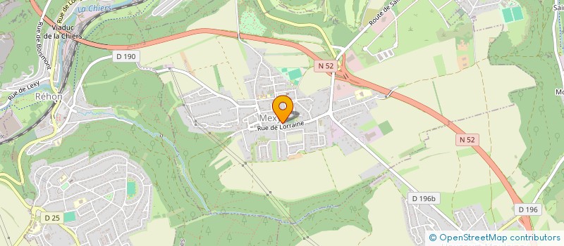 localisation de l'entreprise LES TRICOTS PAPOTEUSES DE MEXY  MEXY