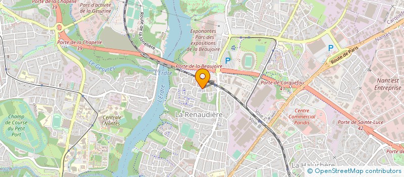 localisation de l'entreprise LES TRIE-T-ON à NANTES