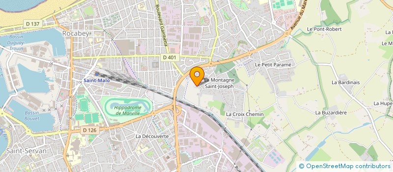 localisation de l'entreprise LES TRIEUX SOLAIRES  SAINT-MALO