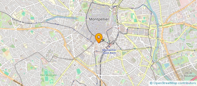 localisation de l'entreprise LES TRIFIDES ET NOVETNA LE COLLECTIF à MONTPELLIER