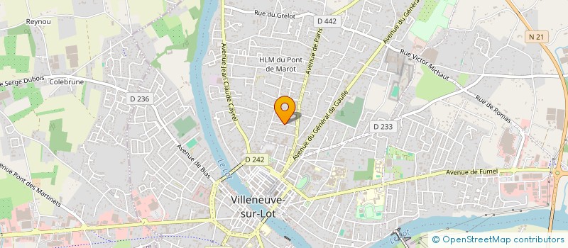 localisation de l'entreprise LES TRIPIERS D'OC à VILLENEUVE-SUR-LOT