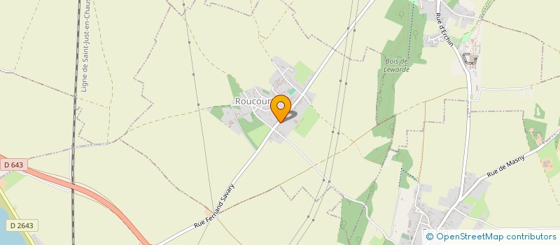 localisation de l'entreprise LES TRISTAVIRS à ROUCOURT