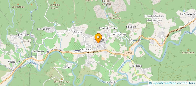 localisation de l'entreprise LES TRIVALLOISES à MONS