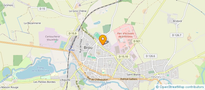 localisation de l'entreprise LES TROCMANDISES à BROU