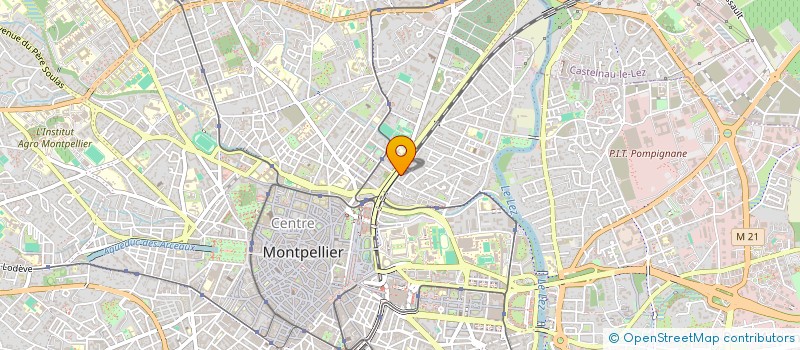 localisation de l'entreprise LES TROENES à MONTPELLIER
