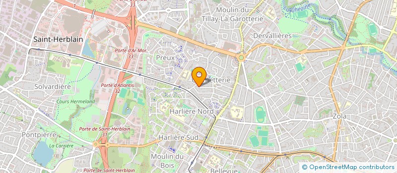 localisation de l'entreprise LES TROENES  SAINT-HERBLAIN