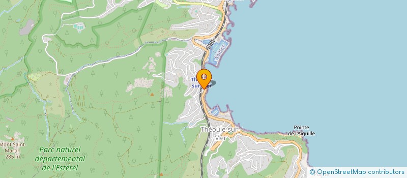 localisation de l'entreprise LES TROFFLES à THEOULE-SUR-MER
