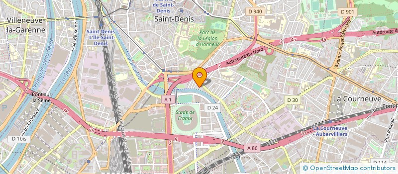 localisation de l'entreprise LES TROIS ARTISANS à SAINT-DENIS