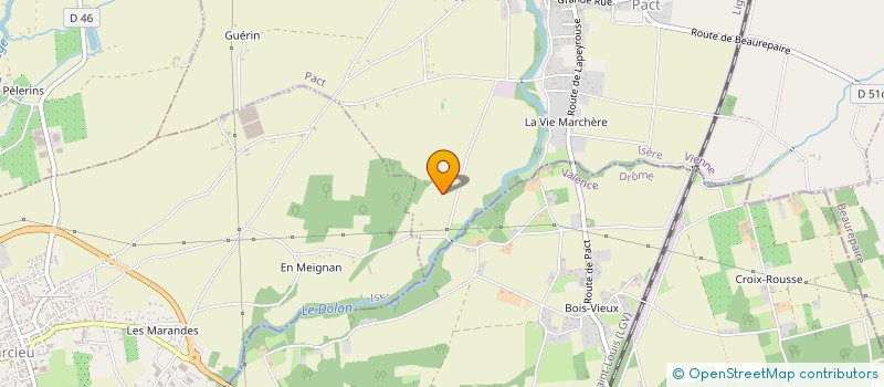 localisation de l'entreprise LES TROIS B  PACT